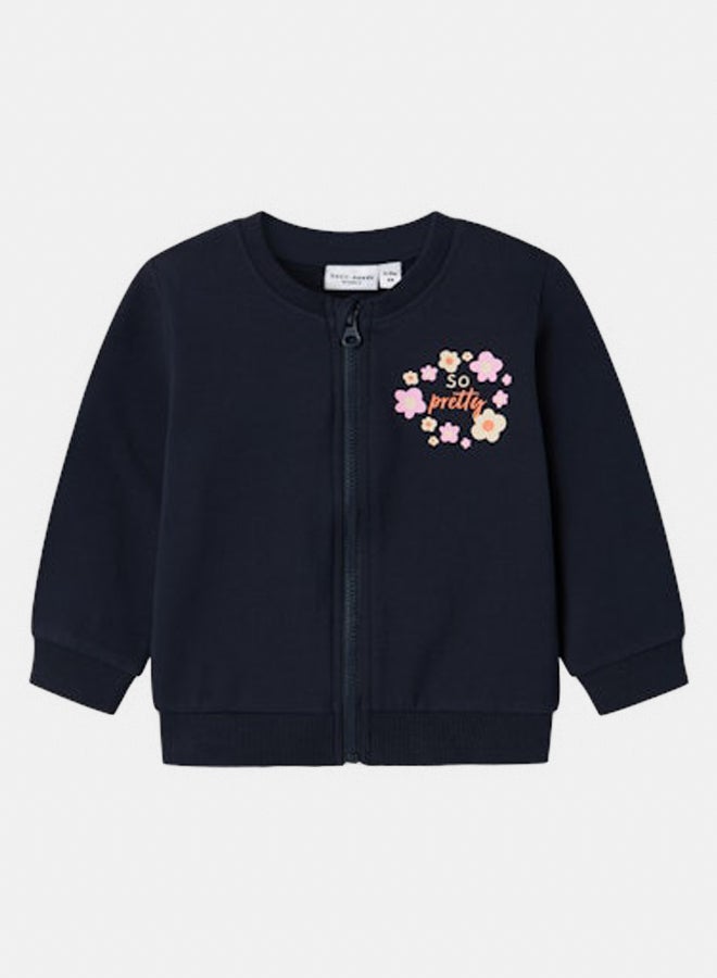 NAME IT name it Baby Girls Vrillie Sweat Cardigan  - Image 1