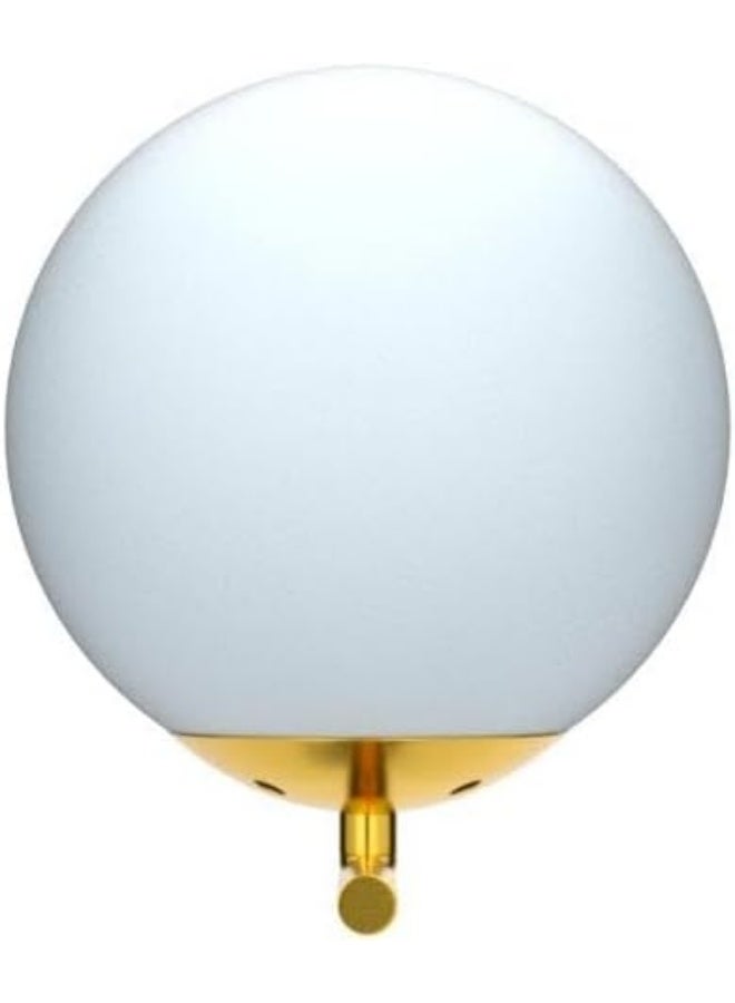 AFN Modern Wall Sconce with Glass Globe Shade | Elegant Wall Light for Bedroom Living Room Hallway | Energy Efficient LED Wall Lamp | Minimal Design Indoor Decorative Lighting Fixture - Image 4
