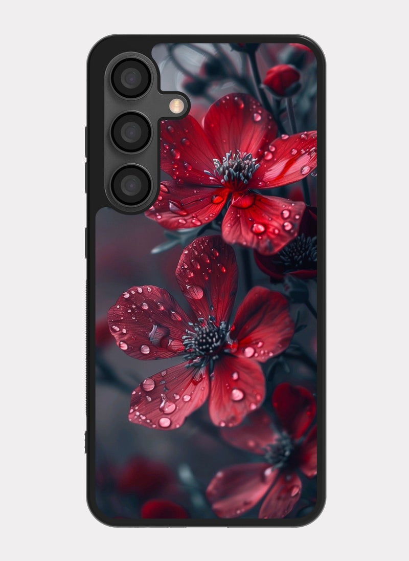 PXLAAT Samsung Galaxy S24 Plus case cover Flowers - Image 1