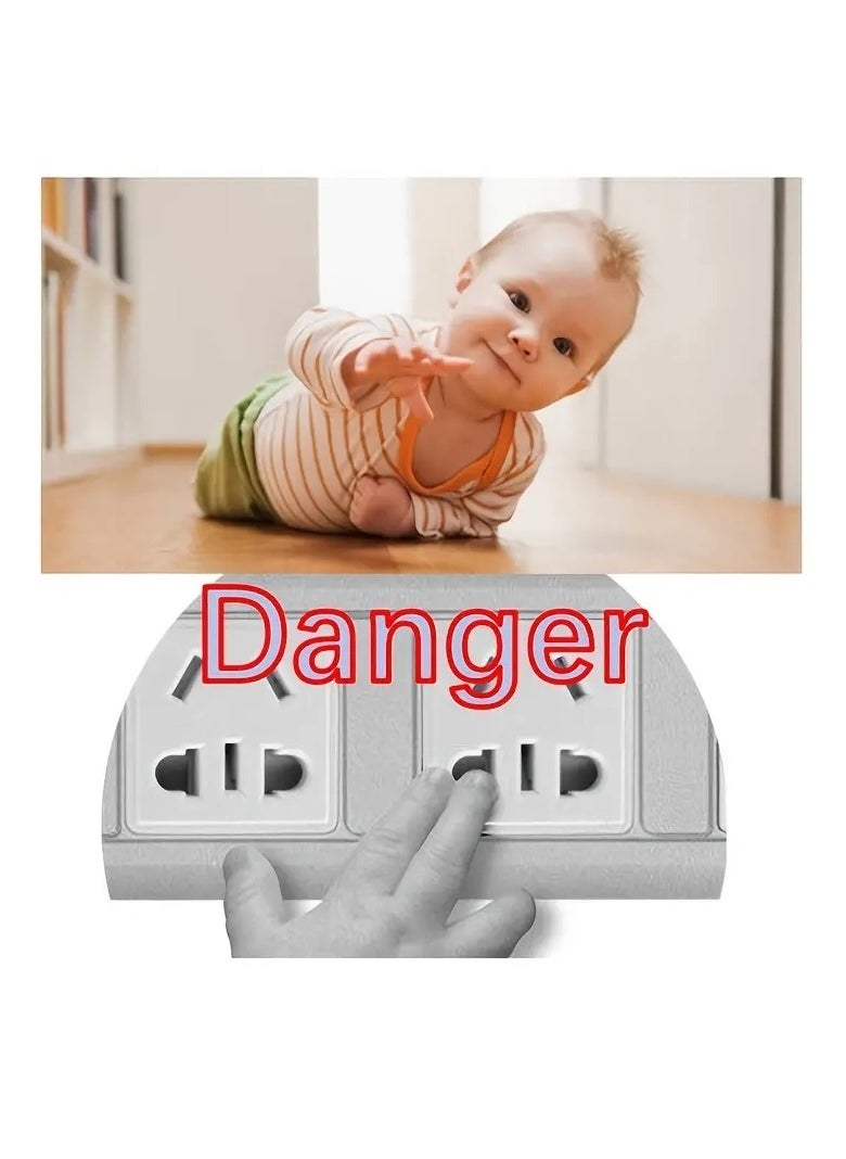 Gonice 10pcs Kids Safety Socket Covers - Protect Your Family from Electric Shock!  - Image 3