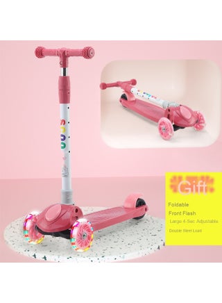 Kids scooter, 3 Wheel Scooter with Flash Wheels and Adjustable Height, Children Kick Scooter for 2-12 Year Kids (Colorful） - pzsku/ZCCF64D39119DB13FCAF5Z/45/_/1732888302/fe75ee99-7675-48a7-a800-d7283ea2fd3e