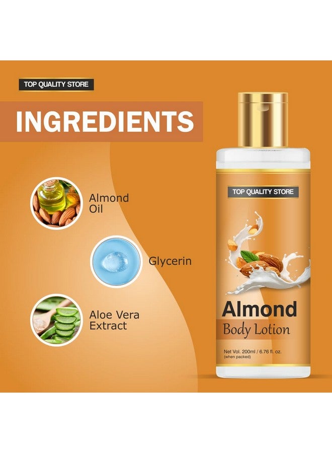 Top Quality Store TQS Natural Moisture Body Lotion,With Almond,Nourished & Hydrated Skin - Image 4