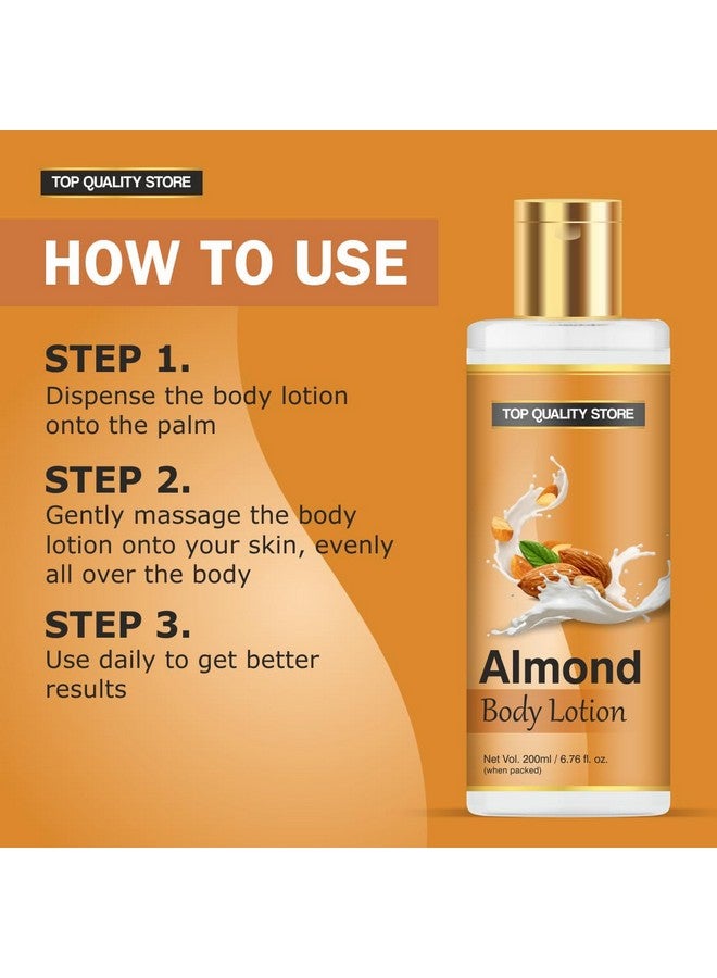 Top Quality Store TQS Natural Moisture Body Lotion,With Almond,Nourished & Hydrated Skin - Image 2