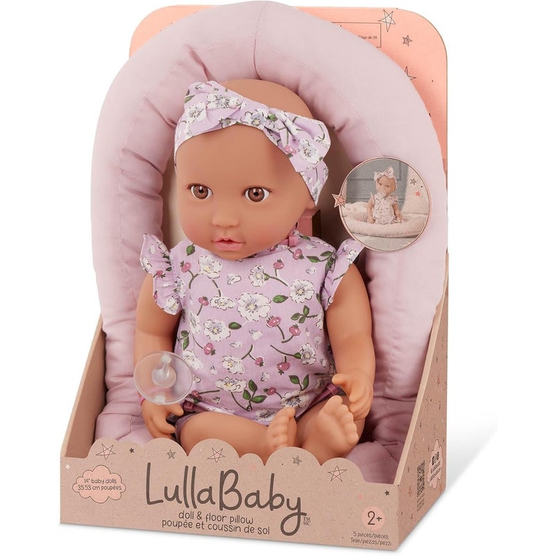 لولا بيبي دمية نوم مع وسادة نوم أرضية 5 قطع - LBY7672Z - Image 3