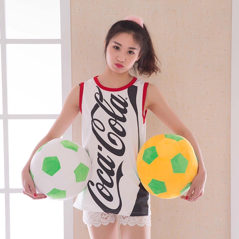 World Cup Children Plush Soccer Ball Toy, Custom Logo Available - Image 4