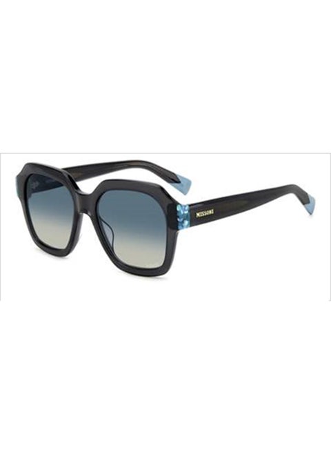 Women's UV Protection Square Sunglasses - Mis 0130/G/S Grey 18 - Lens Size: 47.4 Mm