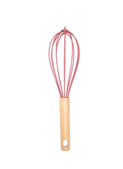 FALMER 3 Piece Silicone Kitchen Utensil Set with Heat Resistant Wood Handle  - Image 3