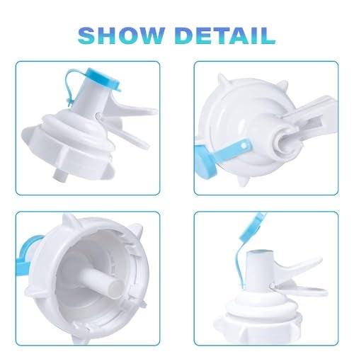 Prostuff.In®1Pcs Water Bottle Dispenser Cap – Universal 55mm Reusable Gallon Jug Valve with Push-Button Tap | No Spill, Leak-Proof Water Dispenser Lid for Home, Office, Camping - Image 4