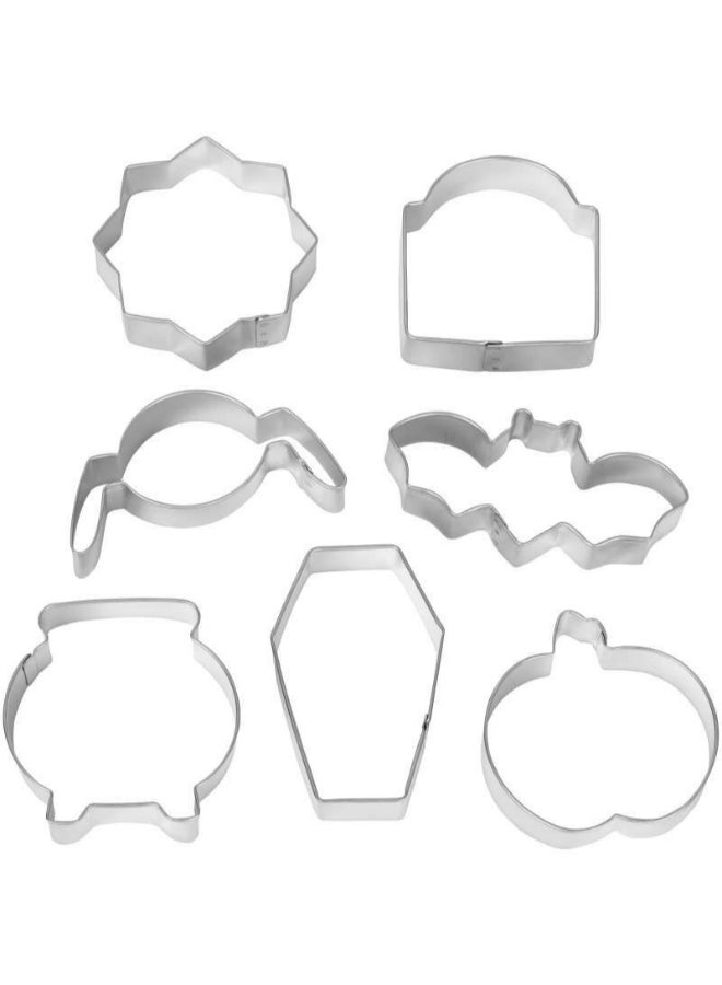 Wilton قوالب بسكويت على شكل منزل مسكون في الهالوين مكونة من 7 قطع  - Image 1