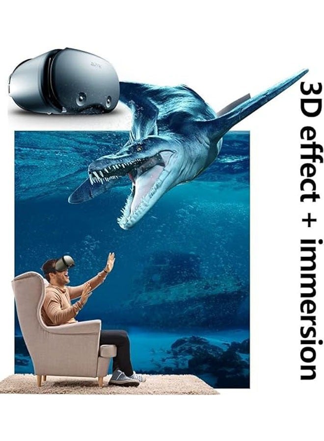 General Virtual reality headsets for kids and adults. Android and iPhone VR headsets for video games and 3D movies. Mobile VR headset with remote control. Head-mounted VR glasses for iPhone  - Image 5