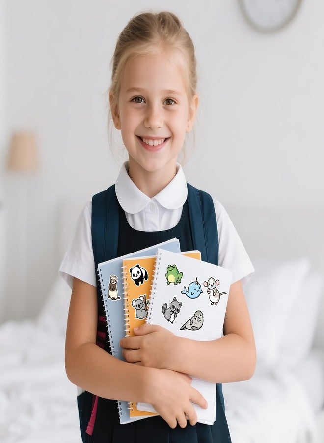Anwyll 200Pcs Animal Stickers for Kid - Cute Animal Water Bottle Stickers Waterproof Vinyl Animals Sticker Self Adhesive Pet Reward Sticker for Baby Teacher Classroom Back to School Sufari Party Decor - Image 4