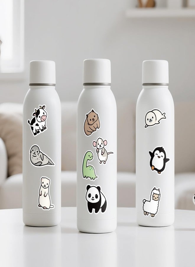 Anwyll 200Pcs Animal Stickers for Kid - Cute Animal Water Bottle Stickers Waterproof Vinyl Animals Sticker Self Adhesive Pet Reward Sticker for Baby Teacher Classroom Back to School Sufari Party Decor - Image 5