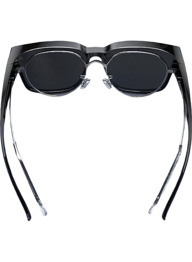One&One Sunglasses Clip-On For Nearsightedness, Polarized Uv Protection, Ski Goggles, Driving Glasses - Image 3