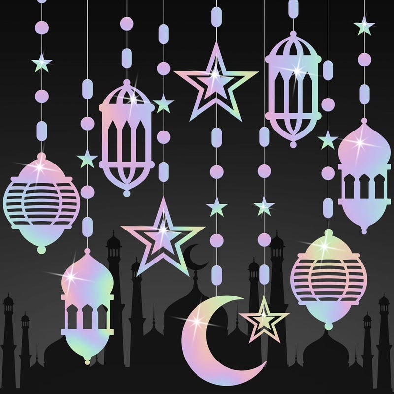 KatchOn Eid Mubarak Decorative Garland – Eid Party Garland for Decorations – Pack of 1 - Image 1