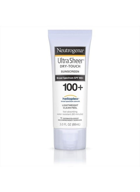 Ultra Sheer Dry-Touch Water Resistant and Non-Greasy Sunscreen Lotion with Broad Spectrum SPF 100+, 3 fl. oz
