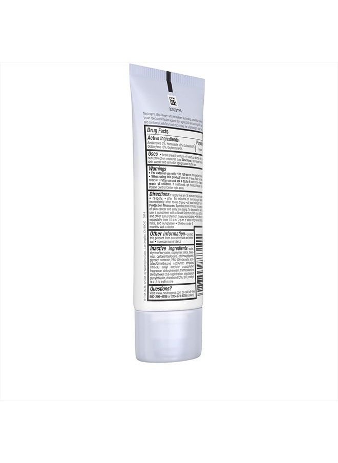 Neutrogena - Ultra Sheer Dry-Touch Water Resistant and Non-Greasy Sunscreen Lotion with Broad Spectrum SPF 100+, 3 fl. oz - Image 1