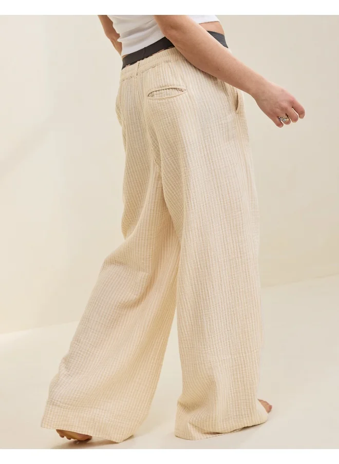 آري من امريكان ايجل Aerie Daybreak High Waisted Trouser