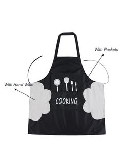 Folanry 2 Pack Kitchen Apron with Hand Wipe,Waterproof and Oil Proof Chef Cooking Apron,Cooking Bib Aprons  - Image 4