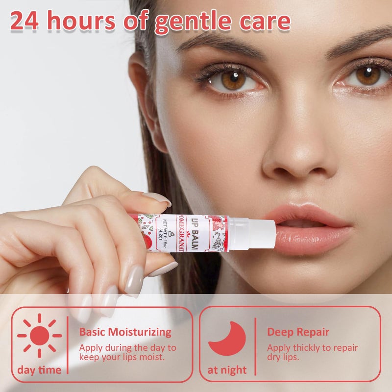 VISRIE 64 Pack Lip Balm, Natural Lip Balm Bulk with Vitamin E and Coconut Oil, Bulk Moisturizing Lip Balms for Dry Lips-16 Flavors - Image 5