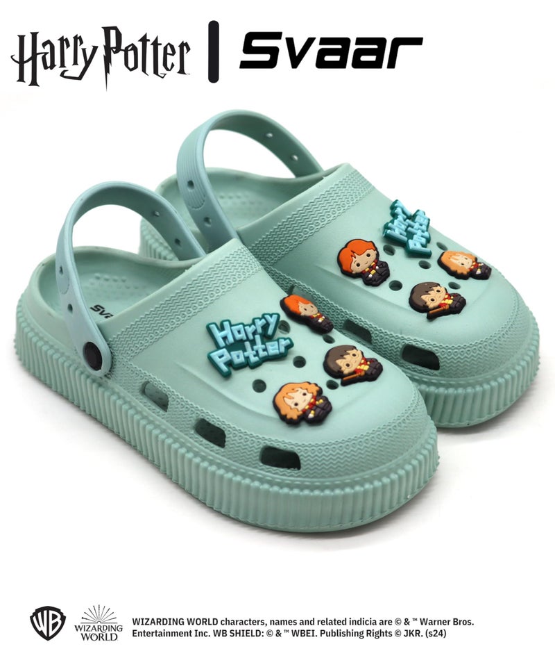 SVAAR x Harry Potter Women's Magical Clogs with Authentic Harry Potter Charms and Adjustable Back Strap - Image 3