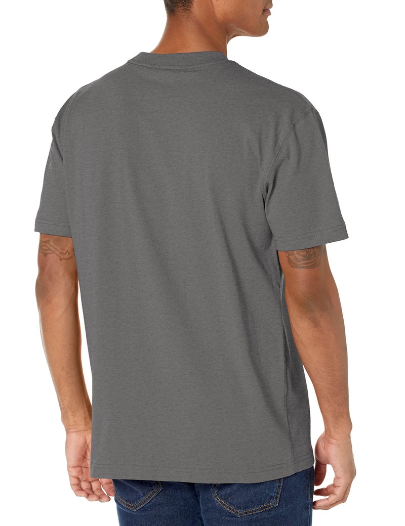 Dickies mens Heavyweight Crew Neck Short Sleeve Tee Big-tall T Shirt, Charcoal, 3X-Large Big US - Image 2