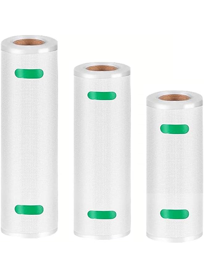 Goodern Vacuum Food Sealer Rolls 3 Pack 20X500Cm & 25X500Cm & 30X500Cm Vacuum Sealer Bags Storage Roll Bag Food Saver Vacuum Sealer Bags Rolls For Food Saver And All Vacuum Food Sealer Machines - Image 1