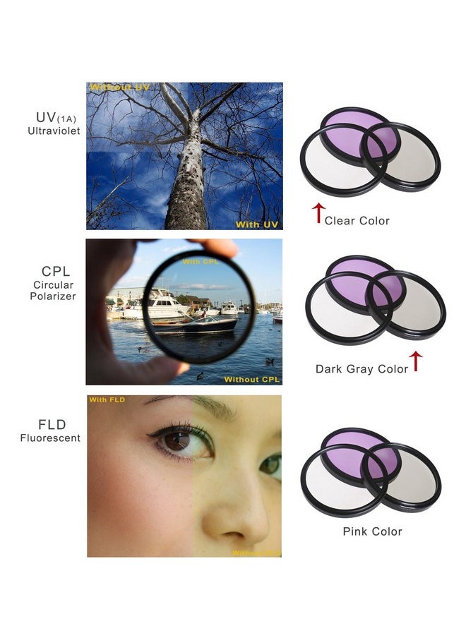 Digital Nc - 0.43X High Definition Super Wide Angle Lens W Macro For Panasonic Lumix Dmc Lx5 (Includes Lens Adapter) + 52Mm 3 Piece Filter Kit - Image 1