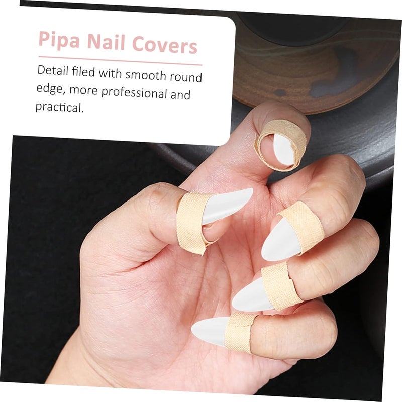 Abaodam 10pcs Nylon Pipa Nails Ergonomic Design for Comfortable Playing and Easy to Clean Pipa Accessories for String Instruments - Image 2