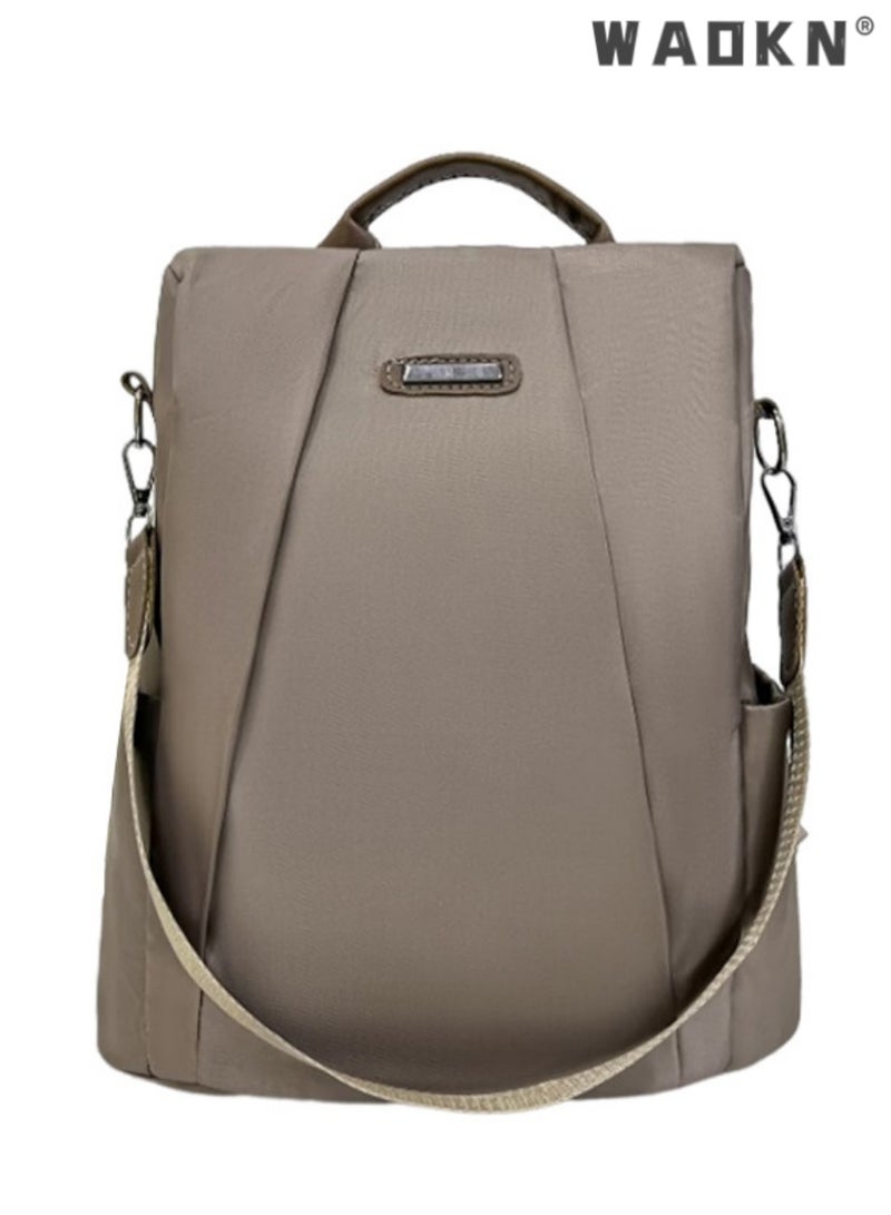 WAOKN Travel Backpack for Women, Anti-Theft Personal Item Carry-On Backpack, Stylish Backpack Waterproof Weekend Daypack for School, College, Business, Ladies Fashion Backpack Purse - Image 1