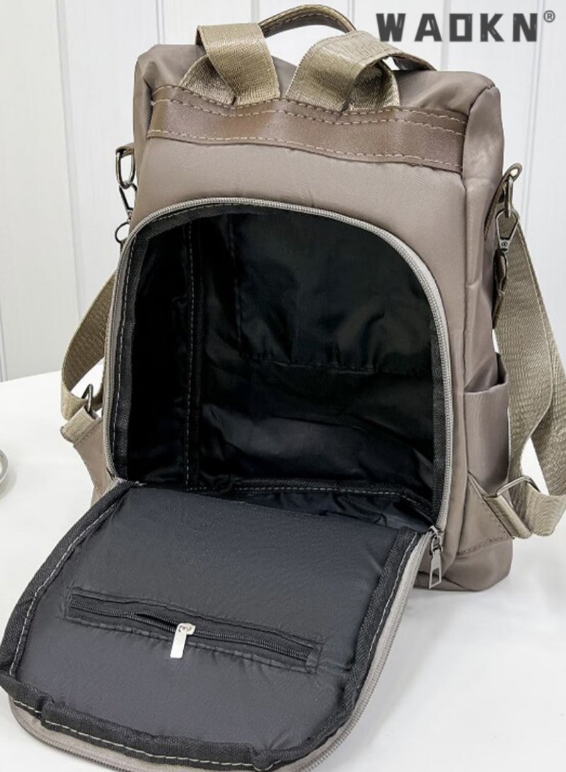 WAOKN Travel Backpack for Women, Anti-Theft Personal Item Carry-On Backpack, Stylish Backpack Waterproof Weekend Daypack for School, College, Business, Ladies Fashion Backpack Purse - Image 3