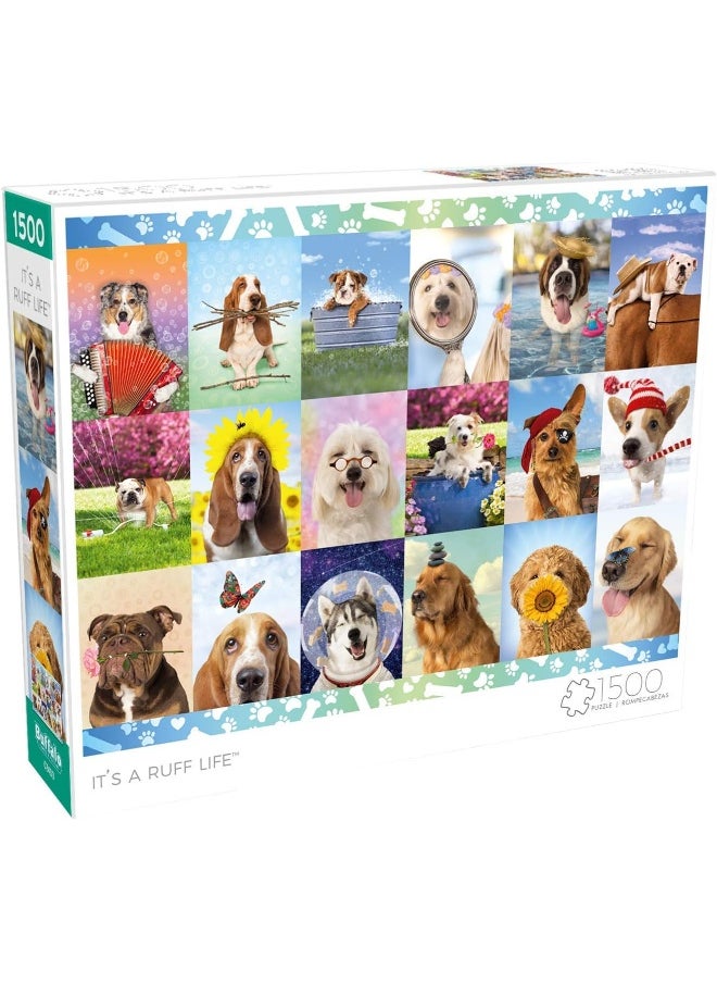 Buffalo Games - It's A Ruff Life - 1500 Piece Jigsaw Puzzle - pzsku/ZCCF794A5D04946862331Z/45/_/1720347155/fec44ae3-f21b-403e-aefe-6aa6863c6b30