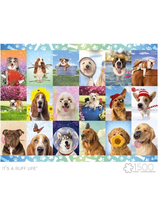 Buffalo Games - It's A Ruff Life - 1500 Piece Jigsaw Puzzle - pzsku/ZCCF794A5D04946862331Z/45/_/1720347169/890d7f29-7128-4d74-b773-d05f9506e53f