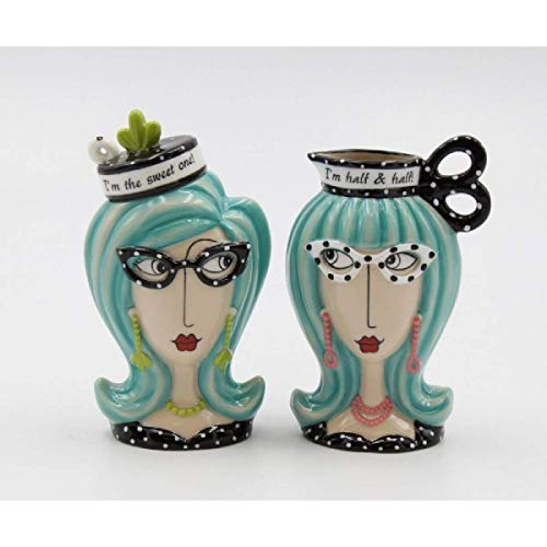 Cosmos Gifts Dollymama Creamer and Sugar/Spoon Set - Image 1