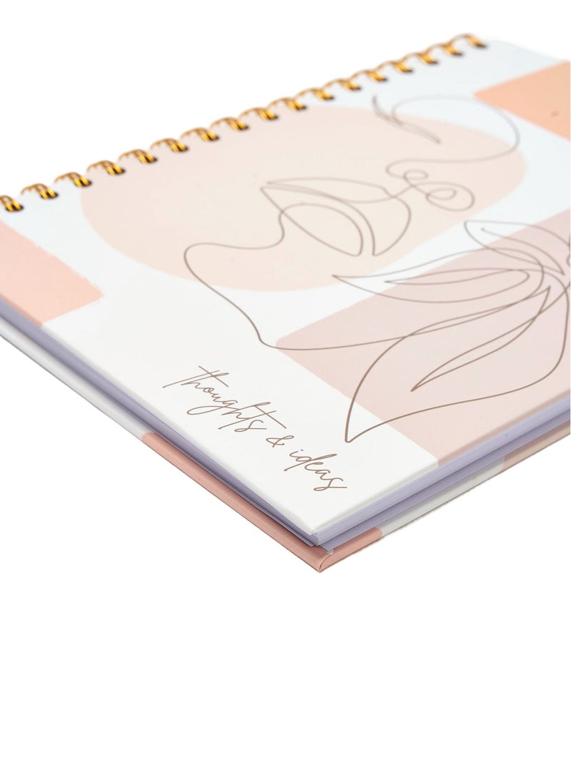 Prickly Pear - B5 Woman Ringbound Notebook - Image 1
