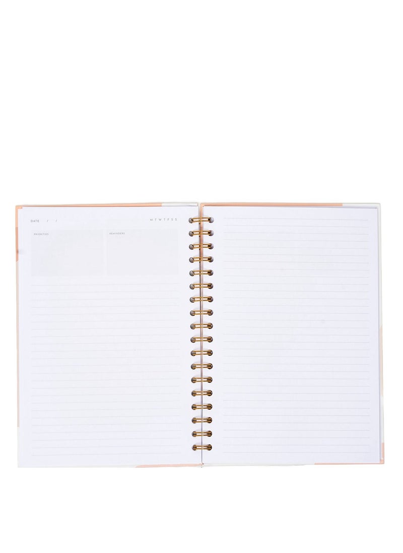 Prickly Pear - B5 Woman Ringbound Notebook - Image 1