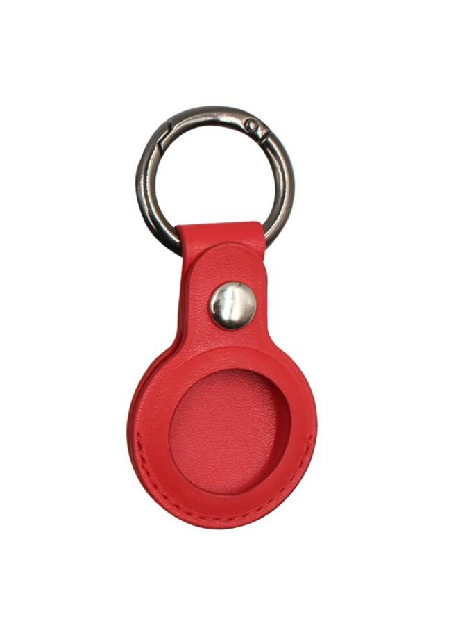 Generic - Applicable To Apple Airtags Anti-lost Hanging Leather Iphone Metal Airtag Tracking Positioning Pu Protective Case - Image 1