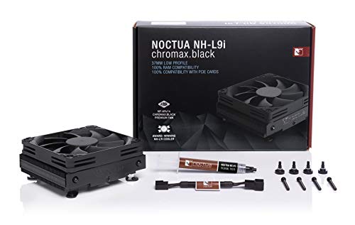 Noctua NH-L9i chromax.Black, Premium Low-Profile CPU Cooler for Intel LGA1200 & LGA115x (Black) - Image 4