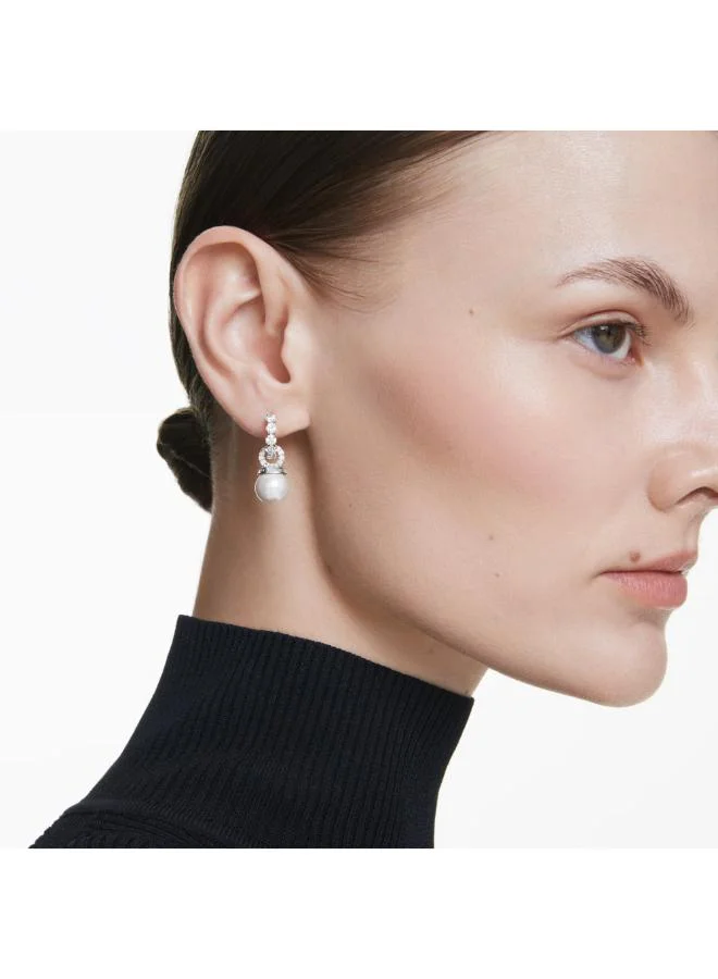 Swarovski  Matrix:Pe Pearl Drop Earrings for Women | Best Price UAE