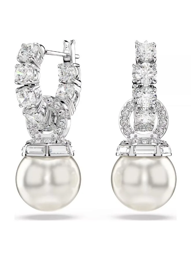 Swarovski  Matrix:Pe Pearl Drop Earrings for Women | Best Price UAE