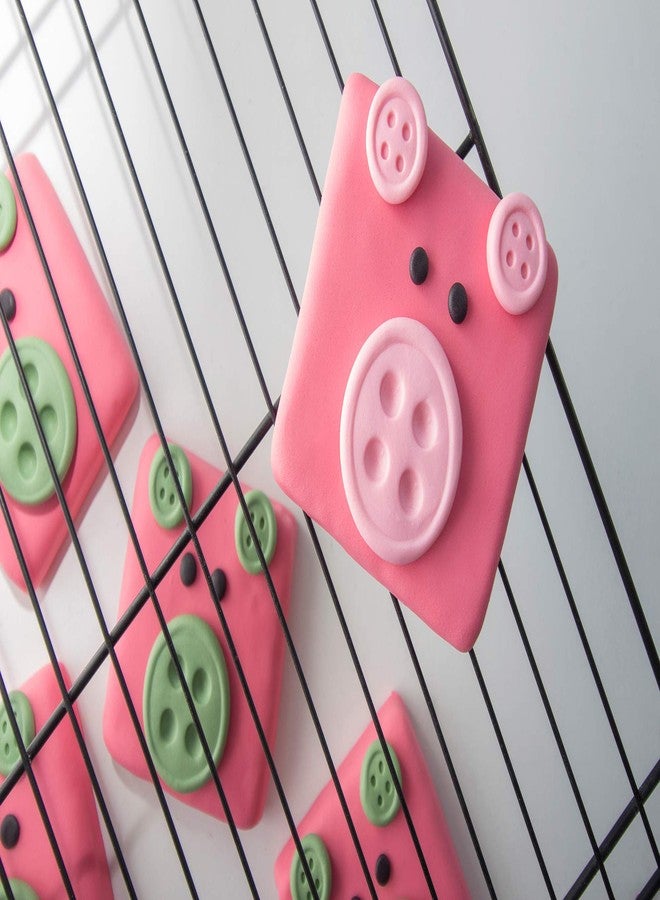 فور رن مجموعة قوالب تقطيع البسكويت المربعة من فوكس رن، مقاس 1 × 2.75 × 2.75 بوصة - Image 4