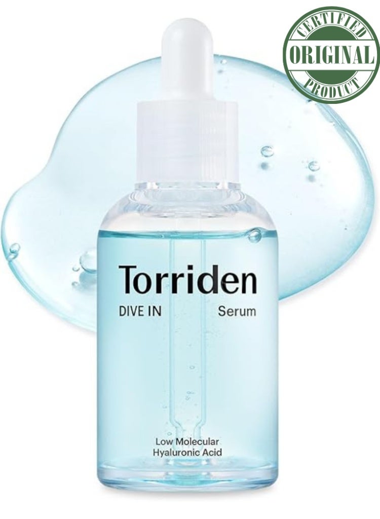 Torriden Dive-In Serum Hyaluronic Acid Hydration Booster for Deep Moisture & Plump, Smooth Skin - Image 1