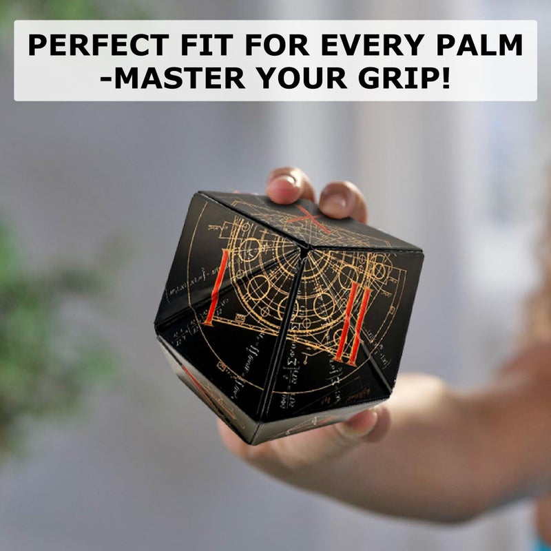 SHASHIBO Shape Shifting Box - Award-Winning Fidget Toy w/ 36 Rare Earth Magnets - Fidget Cube Transforms Into Over 70 Shapes, Sensory Toy Gift for Kids, Teens, and Adults (Renaissance) - Image 5