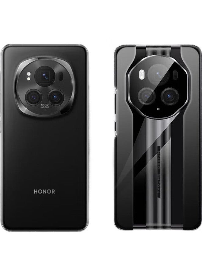 Keklle Phone Case For Honor Magic 6 Pro, Honor Magic 6 Pro Protective Cover, Instantly Becomes Porsche-Style Ultra-Thin Business Anti-Drop Camera Full Protection Hard Shell Case, Xuanwu Black - Image 2