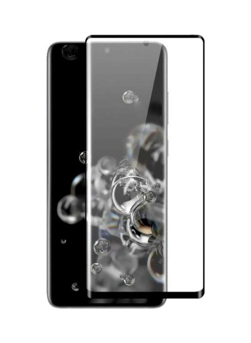 BORTONY Grand Shieldz Tempered Glass Screen Protector For Samsung Galaxy S21+ Black/Clear - Image 1