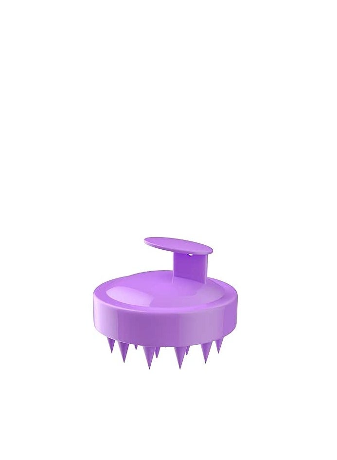Silicone Scalp Massage Brush Purple