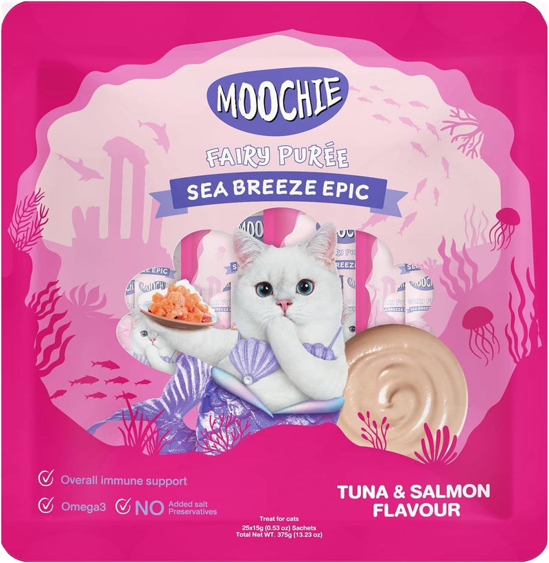 Tuna & Salmon Flavor Cat Treats 375 g