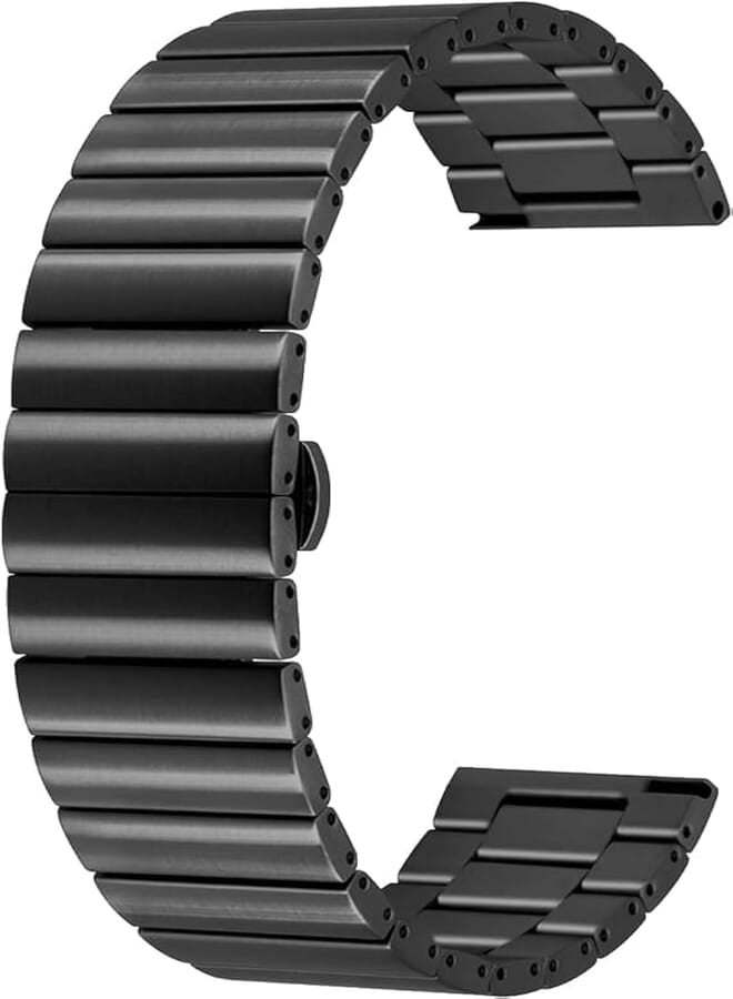 Next Next store 20mm Stainless Steel Band Compatible with Galaxy Watch 5 40mm 44mm/Galaxy Watch 5 Pro 45mm & Galaxy Watch 4 44mm/Galaxy Watch Active 2 44mm Smartwatch Replacement Strap