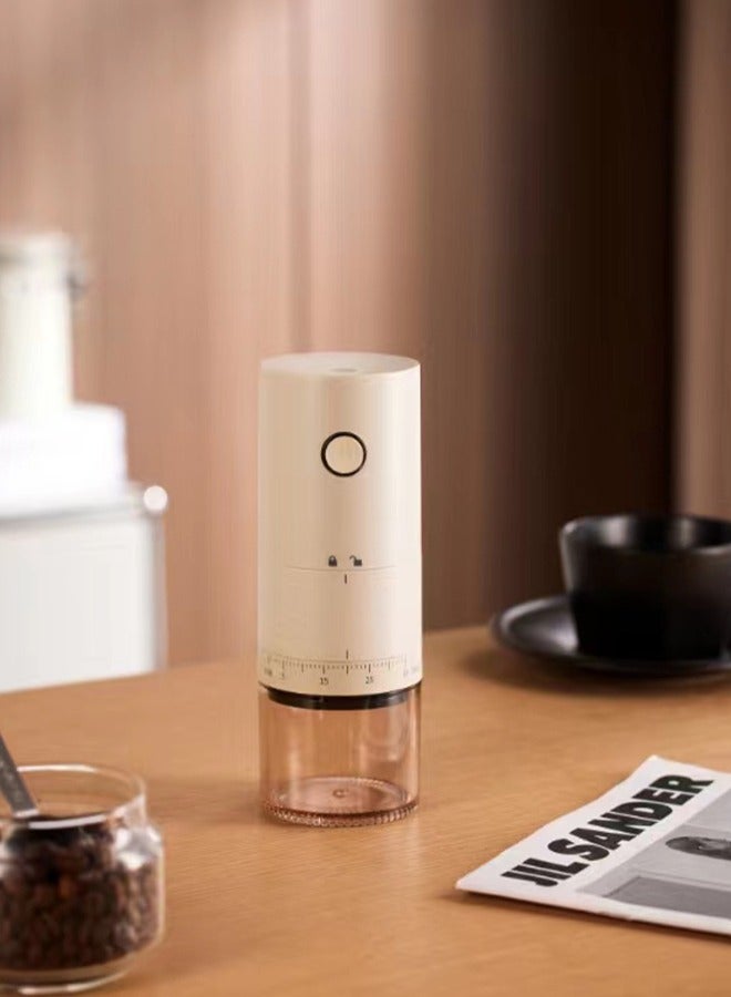 Sharpdo USB Rechargeable Electric Coffee Grinder with Easy Push Button Operation - Compact and Portable for Home, Travel, Office, and Cafe - Image 2