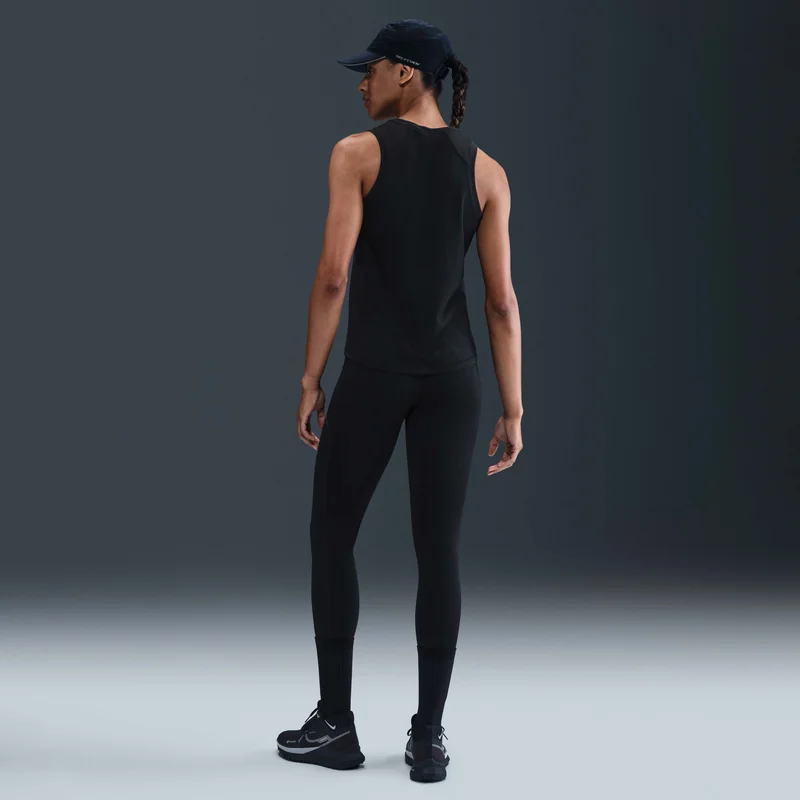 Nike black Women's Trail Dri-FIT 7/8 Running Leggings for Women | Best Price UAE