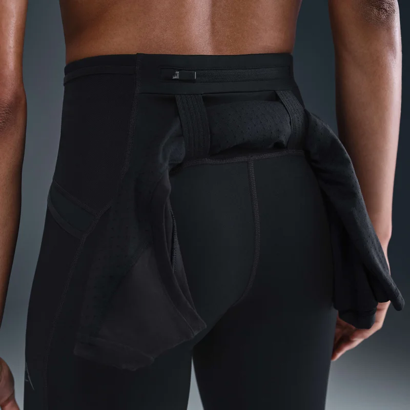 Nike black Women's Trail Dri-FIT 7/8 Running Leggings for Women | Best Price UAE